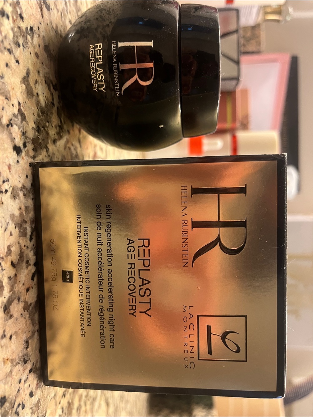 Helena Rubinstein Replasty Age Recovery Night Cream Empty Jar